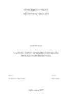 prikaz prve stranice dokumenta VAŢNOST, TIPOVI I PRIMJERI TESTIRANJA PROGRAMSKIH PROIZVODA