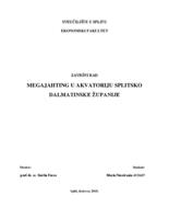 prikaz prve stranice dokumenta MEGAJAHTING U AKVATORIJU SPLITSKO DALMATINSKE ŢUPANIJE