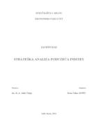 prikaz prve stranice dokumenta STRATEŠKA ANALIZA PODUZEĆA INDITEX