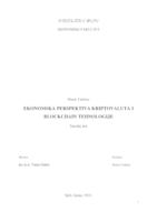 prikaz prve stranice dokumenta EKONOMSKA PERSPEKTIVA KRIPTOVALUTA I BLOCKCHAIN TEHNOLOGIJE