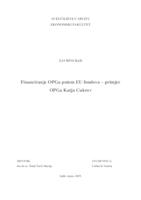 prikaz prve stranice dokumenta Financiranje OPGa putem EU fondova – primjer OPGa Katja Cukrov