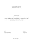 prikaz prve stranice dokumenta PODUZETNIŠTVO U SPORTU-OD DRUŽENJA I REKREACIJE DO SLAVE