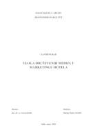 prikaz prve stranice dokumenta ULOGA DRUŠTVENIH MEDIJA U MARKETINGU HOTELA