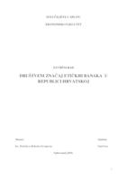 prikaz prve stranice dokumenta DRUŠTVENI ZNAČAJ ETIČKIH BANAKA U REPUBLICI HRVATSKOJ
