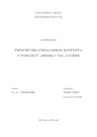 prikaz prve stranice dokumenta PRINCIPI ORGANIZACIJSKOG KONCEPTA U PODUZEĆU „MEDIKA“ D.D., ZAGREB