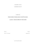 prikaz prve stranice dokumenta Prijevarno financijsko izvještavanje: uloga i odgovornosti revizora