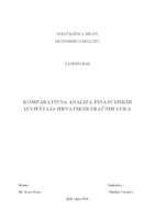 prikaz prve stranice dokumenta KOMPARATIVNA ANALIZA FINANCIJSKIH IZVJEŠTAJA HRVATSKIH ZRAČNIH LUKA