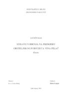 prikaz prve stranice dokumenta STILOVI VOĐENJA NA PRIMJERU OBITELJSKOG PODUZEĆA VINA PILAČ d.o.o.