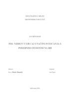 prikaz prve stranice dokumenta FDI: NJIHOV UTJECAJ I NAČINI POTICANJA S POSEBNIM OSVRTOM NA RH