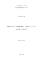 prikaz prve stranice dokumenta Osmanska i barokna arhitektura grada Drniša