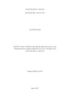 prikaz prve stranice dokumenta Ispitivanje tendencije retradicionalizacije vrijednosno-ideoloških stavova studenata Sveučilišta u Splitu