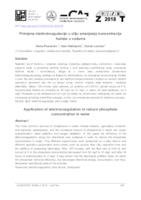 prikaz prve stranice dokumenta Primjena elektrokoagulacije u cilju smanjenja koncentracije fosfata u vodama