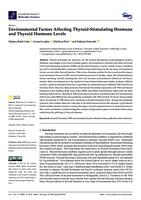 Environmental Factors Affecting Thyroid-Stimulating Hormone and Thyroid Hormone Levels