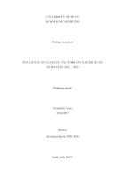 prikaz prve stranice dokumenta Influence of climatic factors on suicide rate in Split in 2011-2015