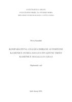 prikaz prve stranice dokumenta Komparativna analiza ishrane autohtone kamenice Ostrea edulis i invazivne vste kamenice Magallana gigas