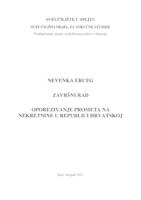 prikaz prve stranice dokumenta OPOREZIVANJE PROMETA NA NEKRETNINE U REPUBLICI HRVATSKOJ
