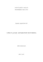 prikaz prve stranice dokumenta Upravljanje asinkronim motorima