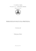 prikaz prve stranice dokumenta Mehanizam smatanja proteina